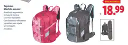 Lidl Topmove Mochila escolar oferta