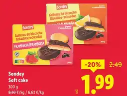 Lidl SONDEY Soft cake oferta