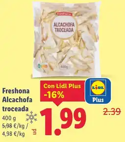 Lidl FRESHONA Alcachofa troceada oferta