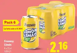 Lidl FREEWAY Limón oferta
