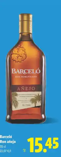 Lidl BARCELÓ Ron añejo oferta
