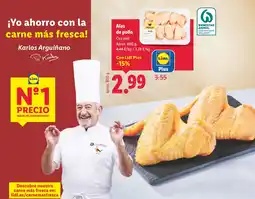 Lidl Alas de pollo oferta