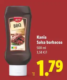 Lidl KANIA Salsa barbacoa oferta