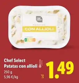 Lidl Chef Select Patatas con allioli oferta