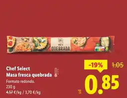 Lidl Chef Select Masa fresca quebrada oferta