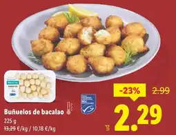 Lidl Buñuelos de bacalao oferta
