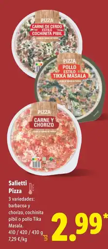 Lidl Salietti Pizza oferta
