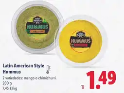 Lidl Latin American Style Hummus oferta