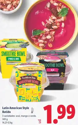 Lidl Latin American Style Batido oferta