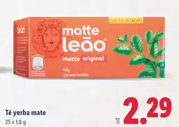 Lidl Té yerba mate oferta