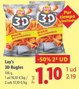 Lidl LAY'S 3D Bugles oferta