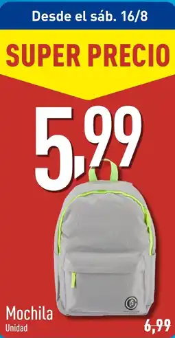 ALDI Mochila oferta