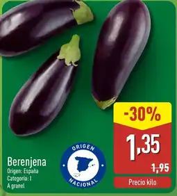 ALDI Berenjena oferta