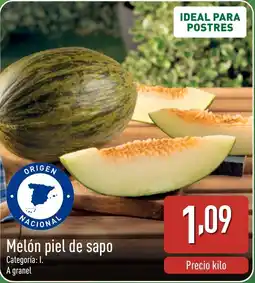ALDI Melón piel de sapo oferta