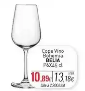 Cuevas Cash Belia - copa vino bohemia oferta
