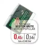 Cuevas Cash Scotch-brite - estropajo verde popular oferta