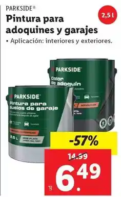Ocine Parkside - pintura para adoquines y garajes oferta
