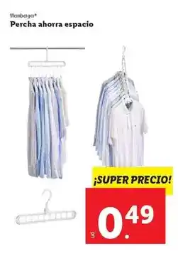 Weinberger - percha ahorra espacio