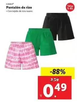 Ocine Esmara - pantalon de rizo oferta