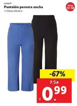 Ocine Esmara - pantalon pernera ancha oferta