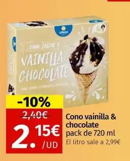 Maskom Supermercados Cono vainilla & chocolate oferta