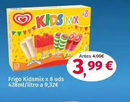 Maskom Supermercados Frigo Kidsmix oferta