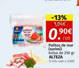 Maskom Supermercados ALTEZA Palitos de mar oferta