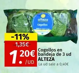 Maskom Supermercados ALTEZA Cogollos en bandeja oferta