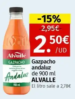 Maskom Supermercados ALVALLE Gazpacho andaluz oferta