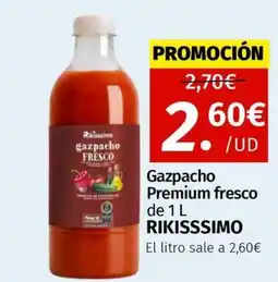 Maskom Supermercados RIKISSSIMO Gazpacho Premium fresco oferta