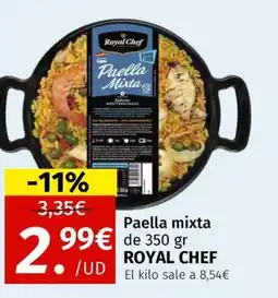 Maskom Supermercados ROYAL CHEF Paella mixta oferta