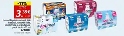 Maskom Supermercados ACTIMEL Lcasei líquido natural, 0% natural, natural kids, multifruta o arándanos oferta