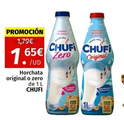 Maskom Supermercados CHUFI Horchata original o zero oferta