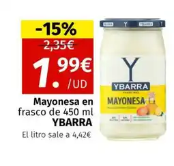Maskom Supermercados YBARRA Mayonesa en frasco oferta