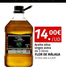 Maskom Supermercados FLOR DE MÁLAGA Aceite oliva virgen extra oferta