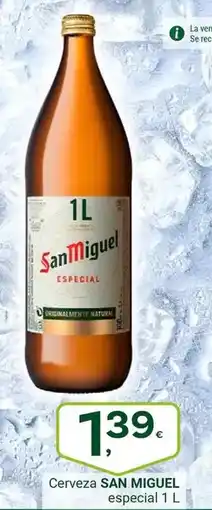 Supermercados Dani San miguel - cerveza especial oferta