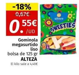 Maskom Supermercados ALTEZA Gominola megasurtido oferta