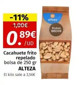 Maskom Supermercados ALTEZA Cacahuete frito repelado oferta