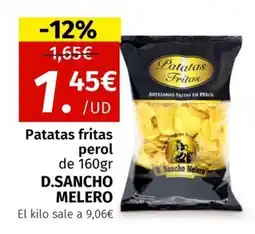 Maskom Supermercados D.SANCHO MELERO Patatas fritas perol oferta