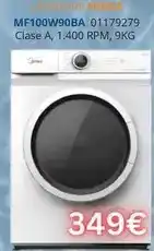 Master Cadena Midea - lavadora mf100w90ba oferta