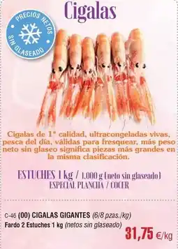 Abordo Cigalas oferta