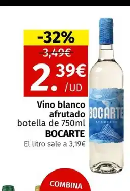 Maskom Supermercados BOCARTE Vino blanco afrutado oferta