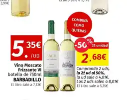 Maskom Supermercados BARBADILLO Vino Moscato Frizzante VI oferta