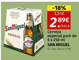 Maskom Supermercados SAN MIGUEL Cerveza Cerveza especial pack de oferta