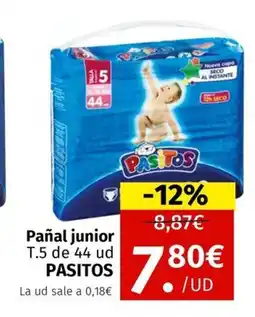 Maskom Supermercados PASITOS Pañal junior oferta
