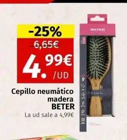 Maskom Supermercados BETER Cepillo neumático madera oferta
