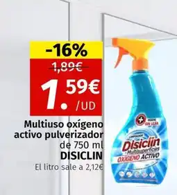Maskom Supermercados DISICLIN Multiuso oxígeno activo pulverizador oferta
