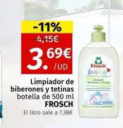 Maskom Supermercados FROSCH Limpiador de biberones y tetinas oferta