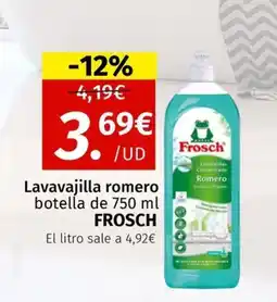 Maskom Supermercados FROSCH Lavavajilla romero oferta