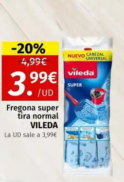 Maskom Supermercados VILEDA Fregona super tira normal oferta